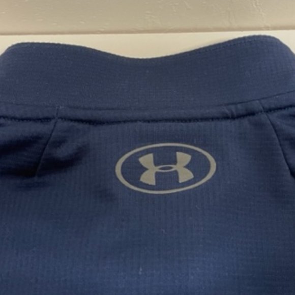 Under Armour Navy Loose Fit Quarter Zip – ColdGear Reactor – S - Unisex - Picture 6 of 7
